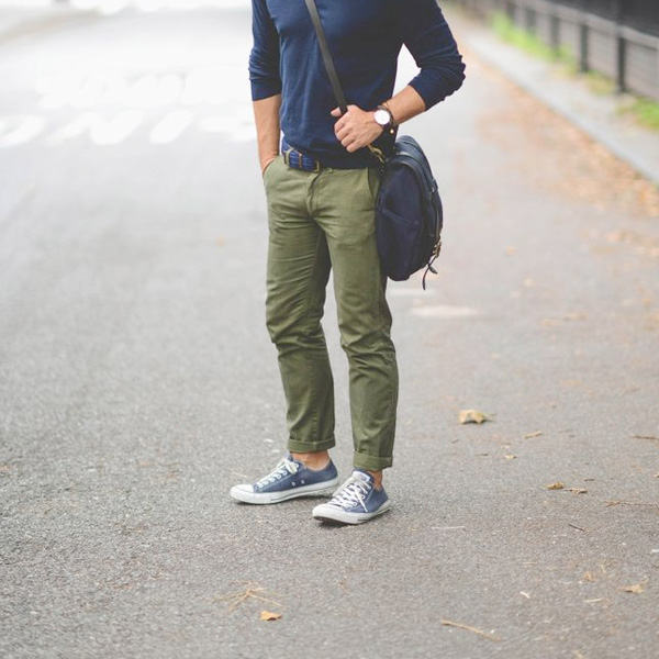 Green and Olive Pants Style for Men | Famous Outfits