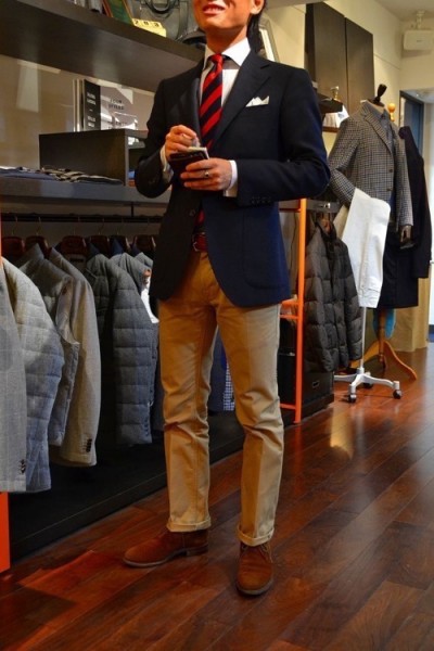 Navy Blazer Sportcoat Famous Outfits